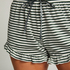 Velours Ruffle Shorts, Green