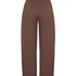 Pants Barrel Brushed Sweat, Brown