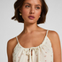 Muslin Slipdress, White