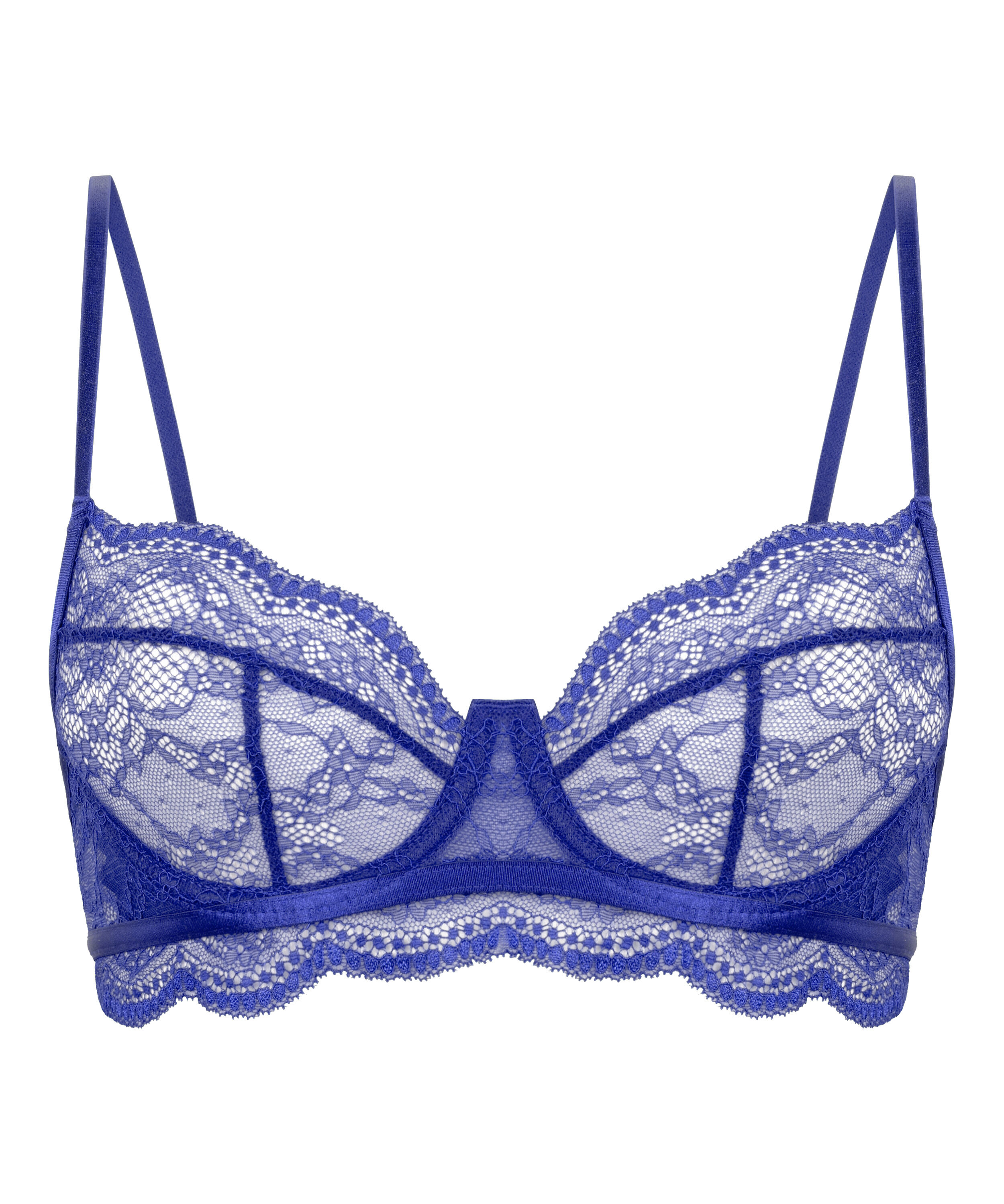 Isabelle Non-Padded Underwired Bra, Blue