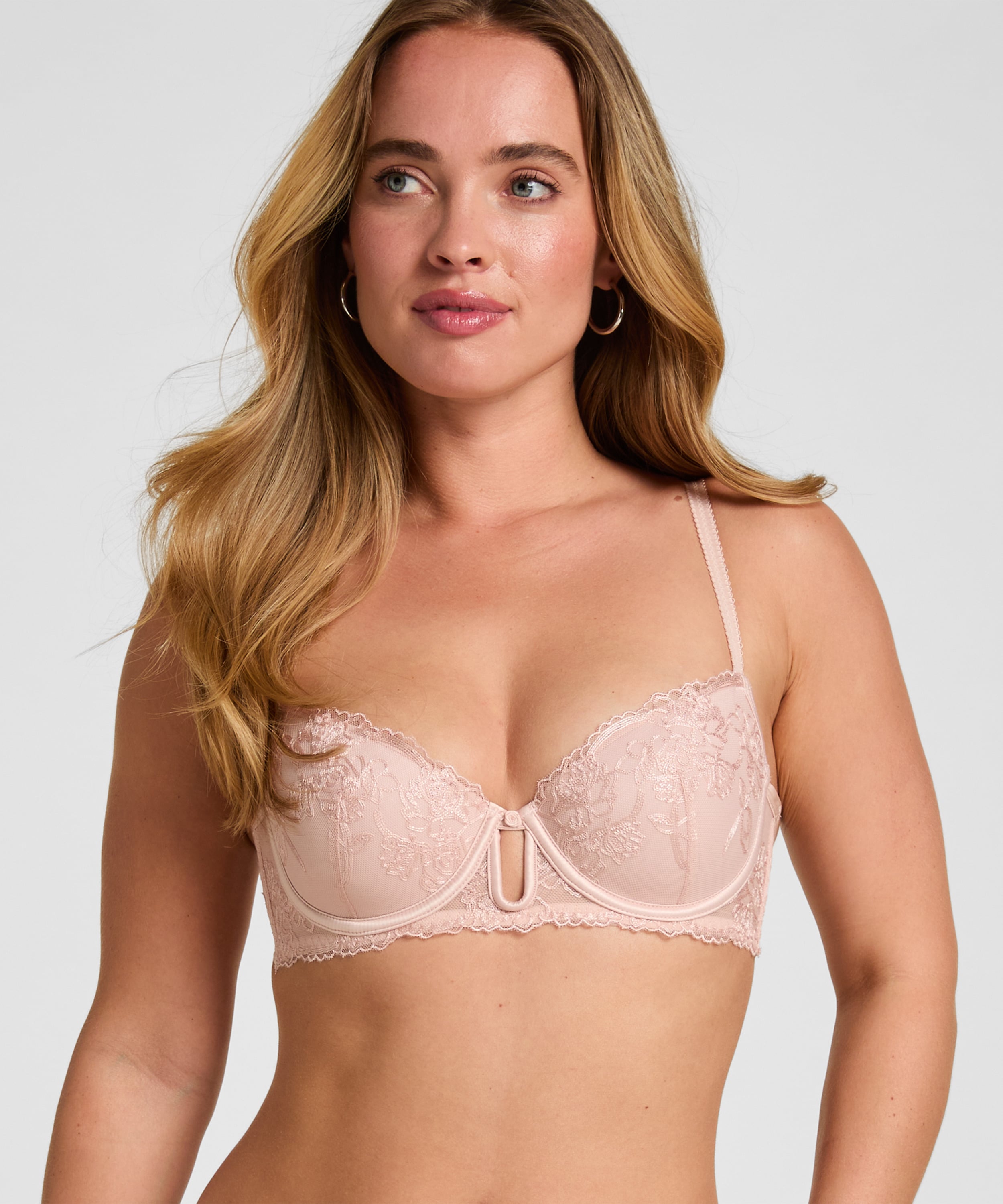 Padded Underwired Bra Nola, Pink, main
