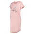 Short-Sleeved Maternity Nightshirt, Pink