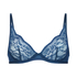 Isabelle Non-Padded Underwired Bra, Blue