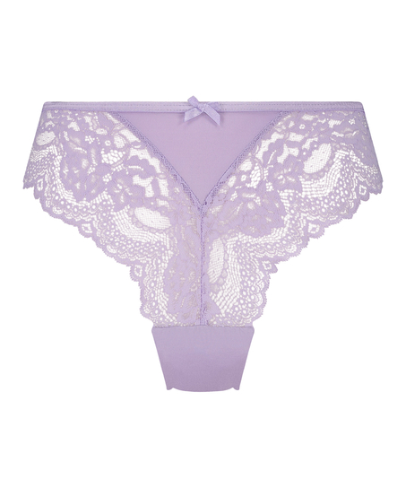 Dora High Leg Brazilian, Purple