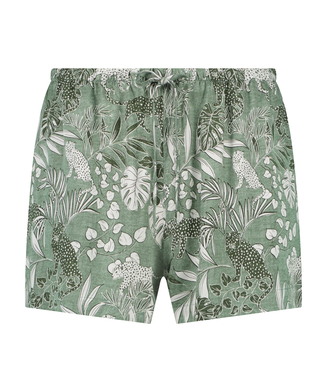 Pyjama Shorts, Green