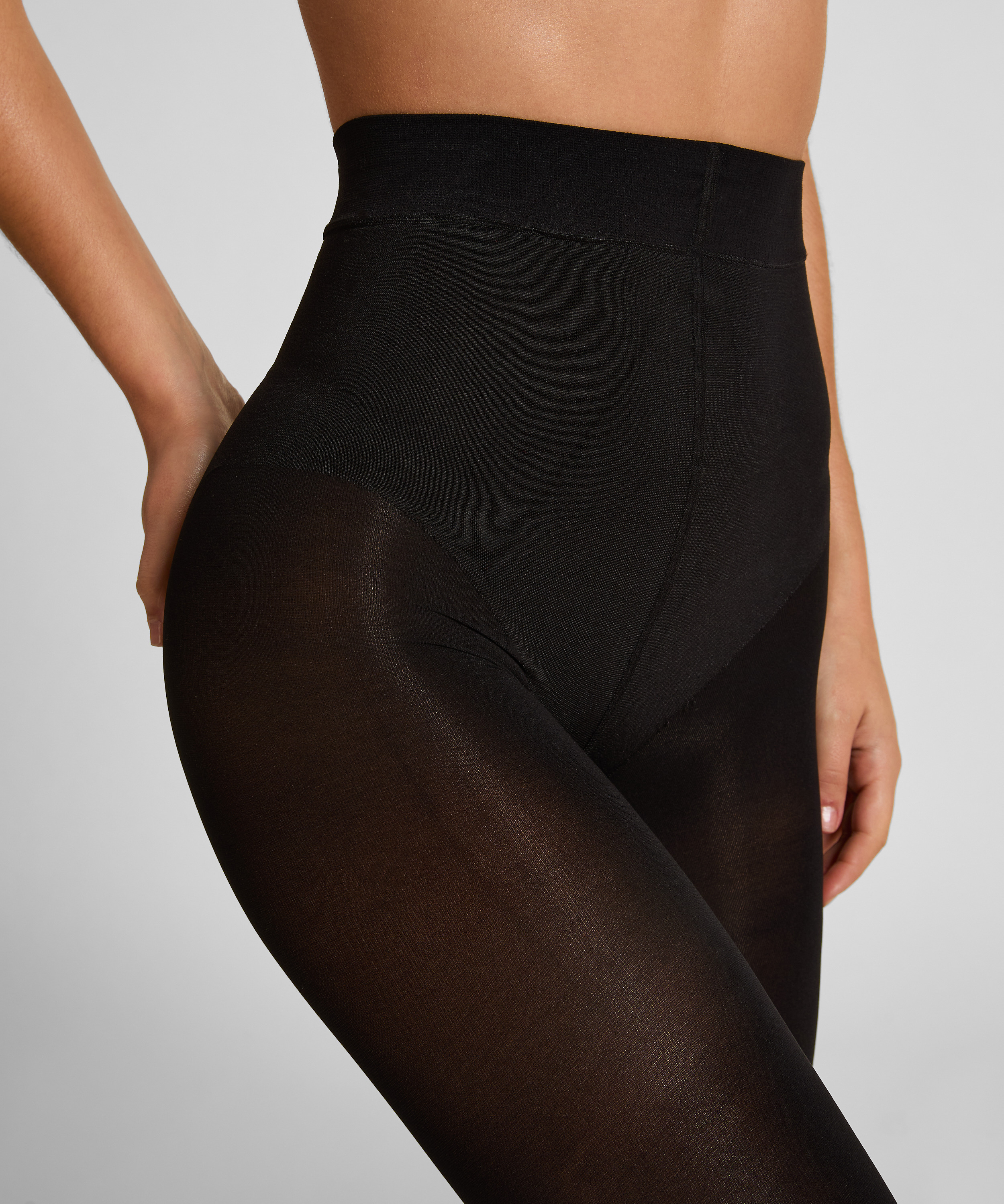 Tights 60 Denier Core Control, Black, main