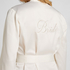 Kimono Bridal Satin, White