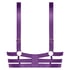 Sadie Non-Padded Longline Underwired Bra, Purple