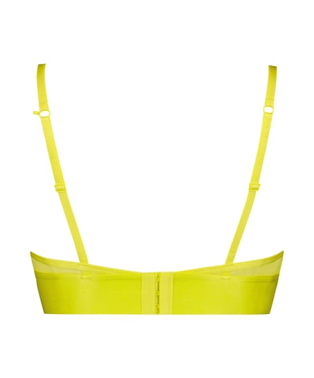 Bralette Mesh Flexing, Yellow