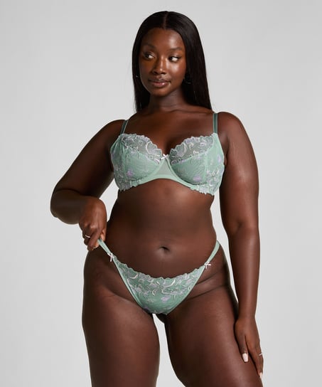 Lauren Non-Padded Underwired Bra, Green