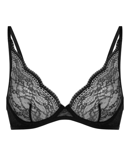Isabelle Non-Padded Underwired Bra, Black