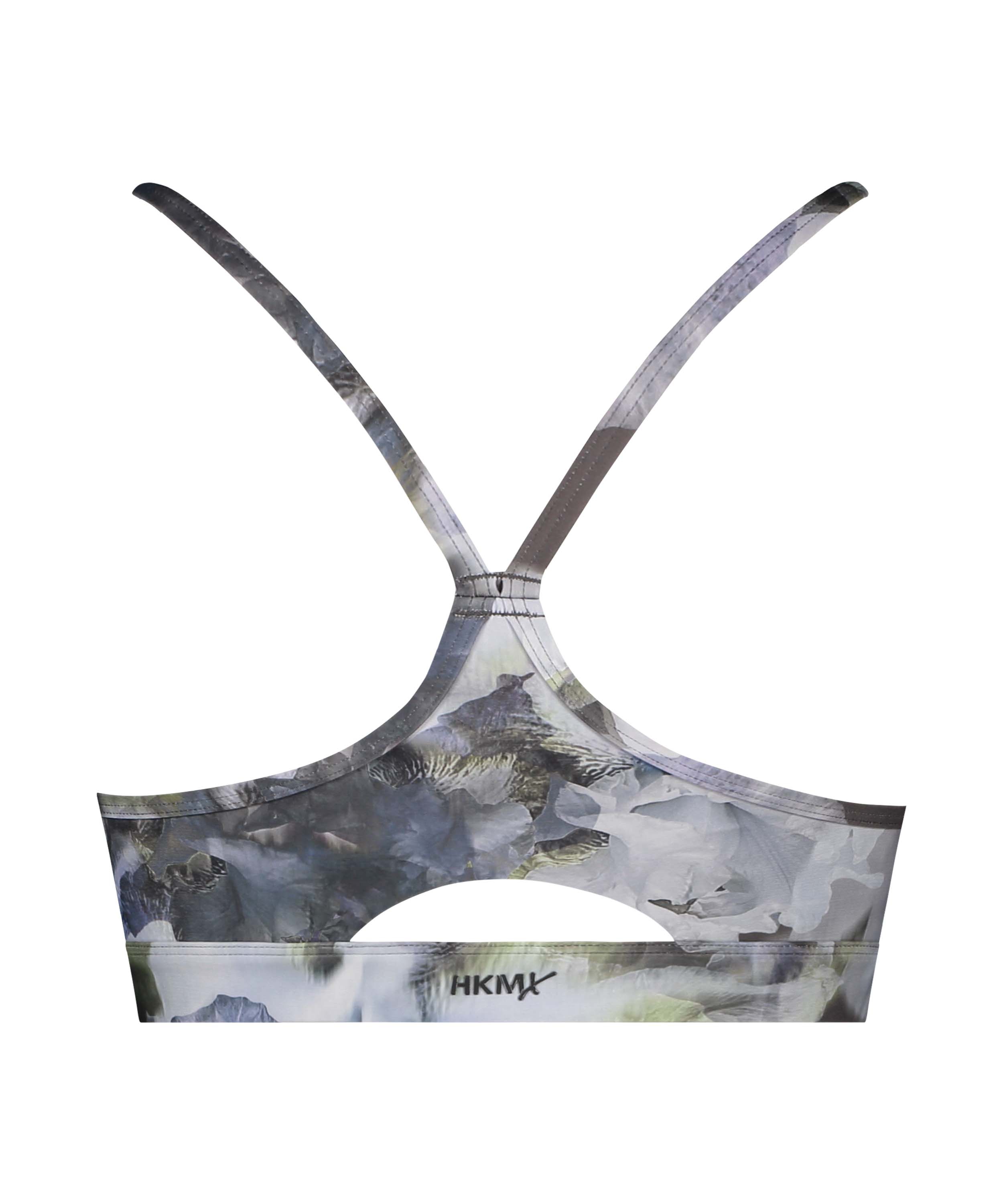 HKMX Sports Bra Level 1, Gray, main