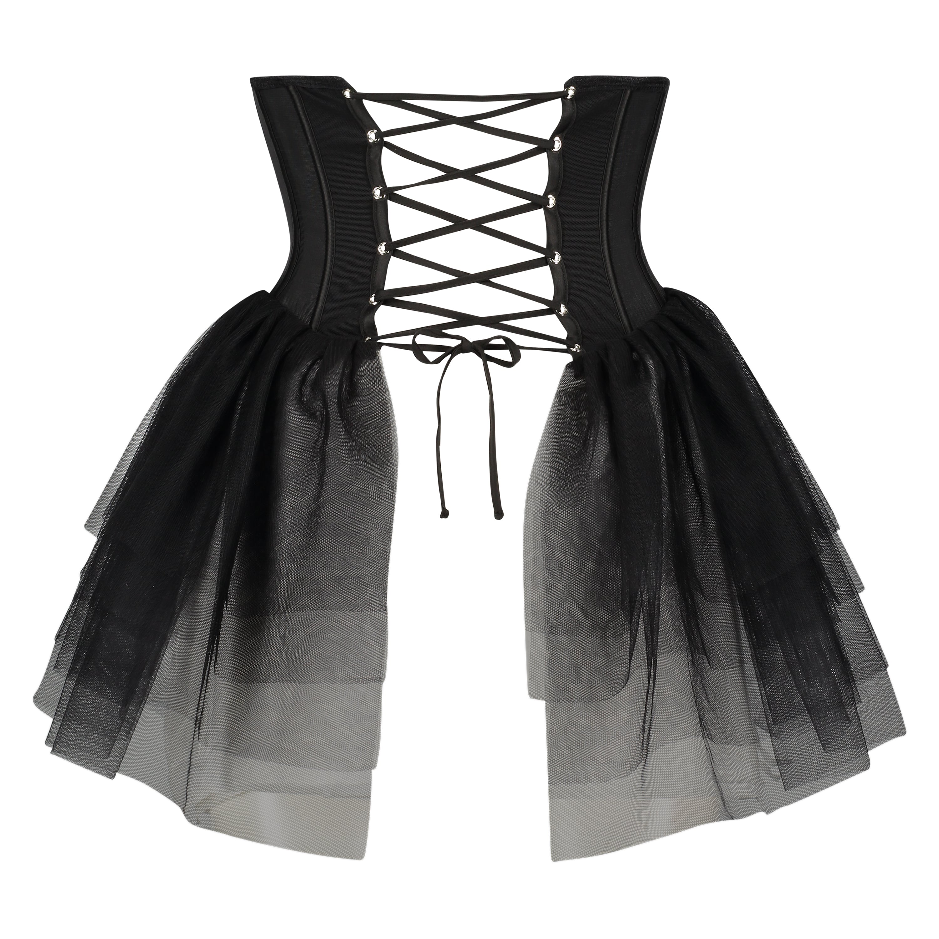 Private Tutu Corset, Black, main