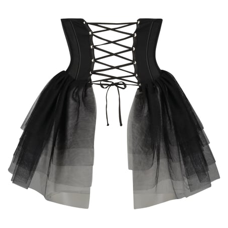 Private Tutu Corset, Black