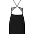 Nova Jersey Slip Dress, Black