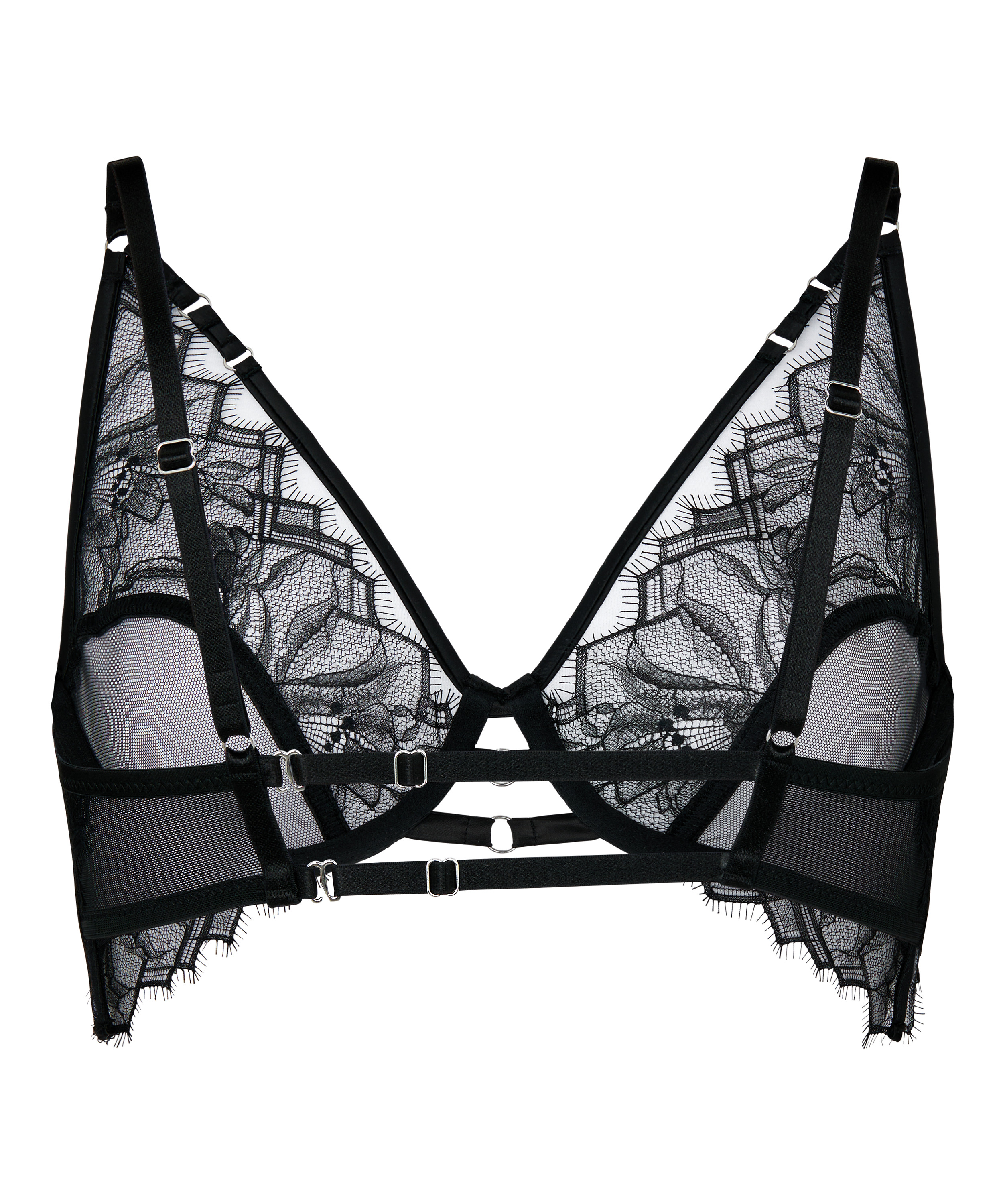 Non-Padded Underwired Bra Bea, Black, main