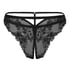Amari Open Crotch Brazilian, Black