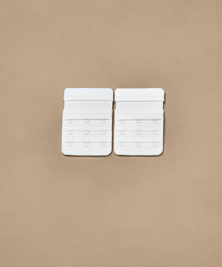 2-Pack Bra Extenders, White