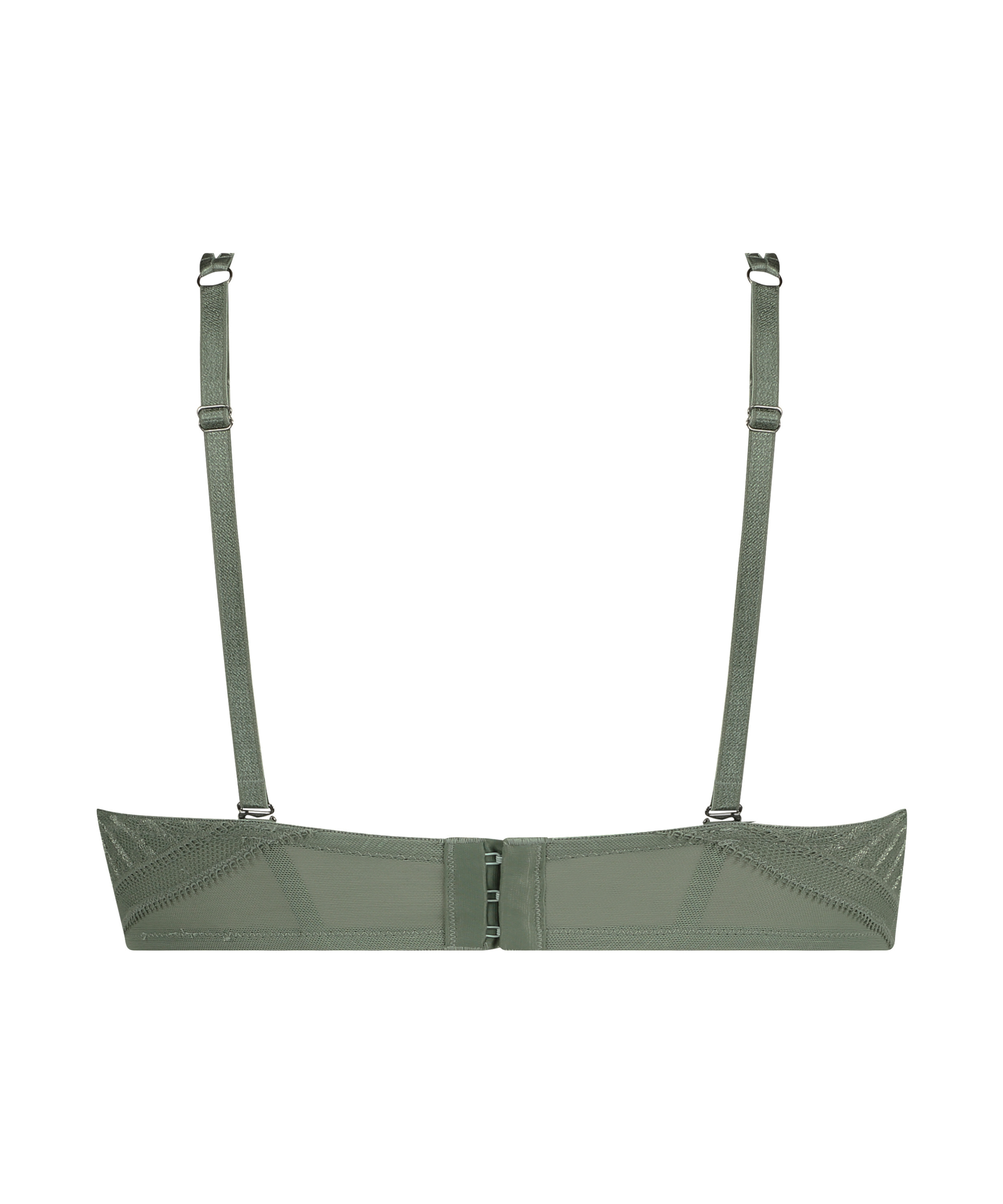 Kriss padded strapless underwired bra I AM Danielle, Green, main