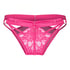 Emmeline Open Crotch Brazilian, Pink
