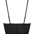 Satin Corset Top, Black