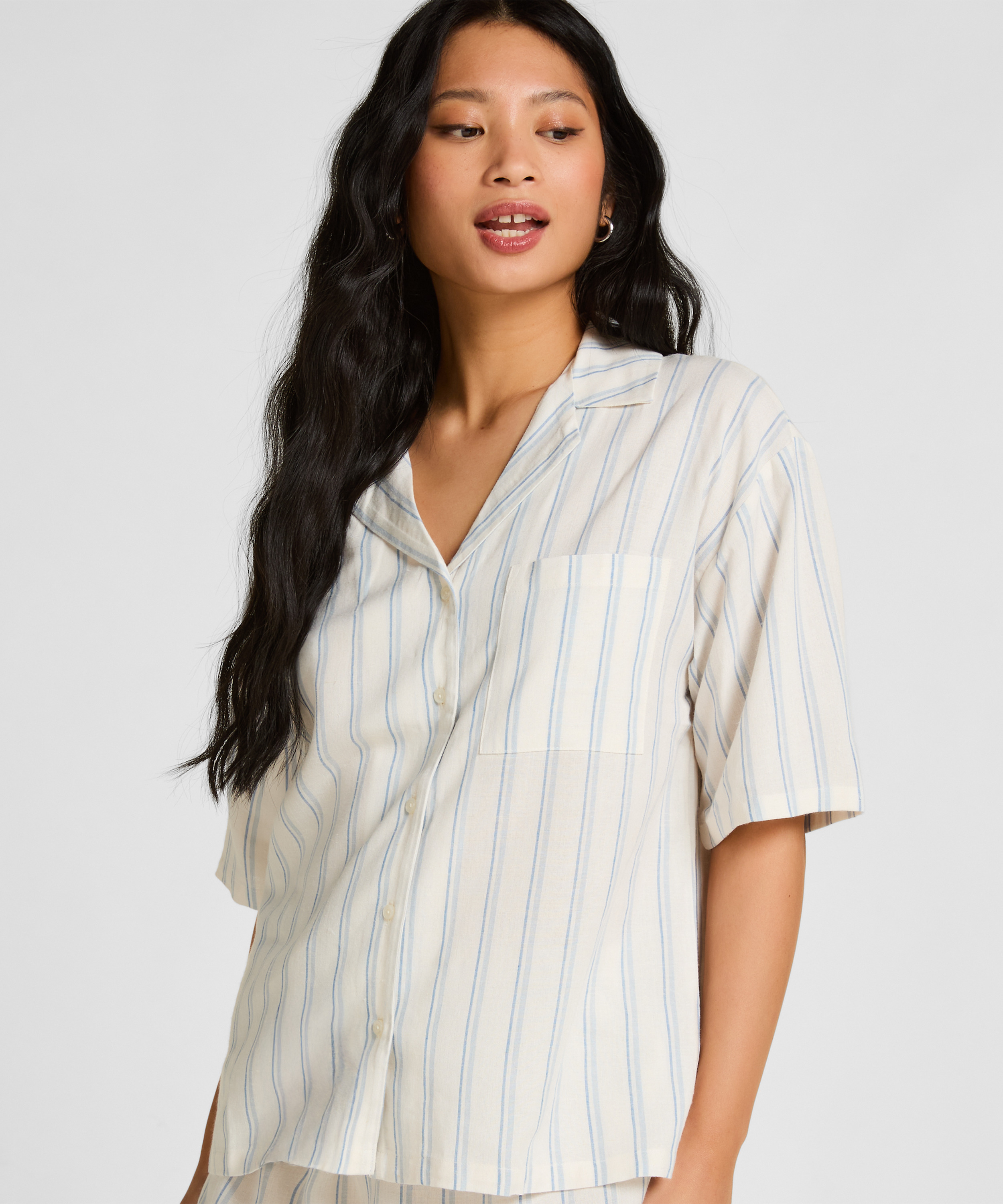 Jacket Linen, White, main