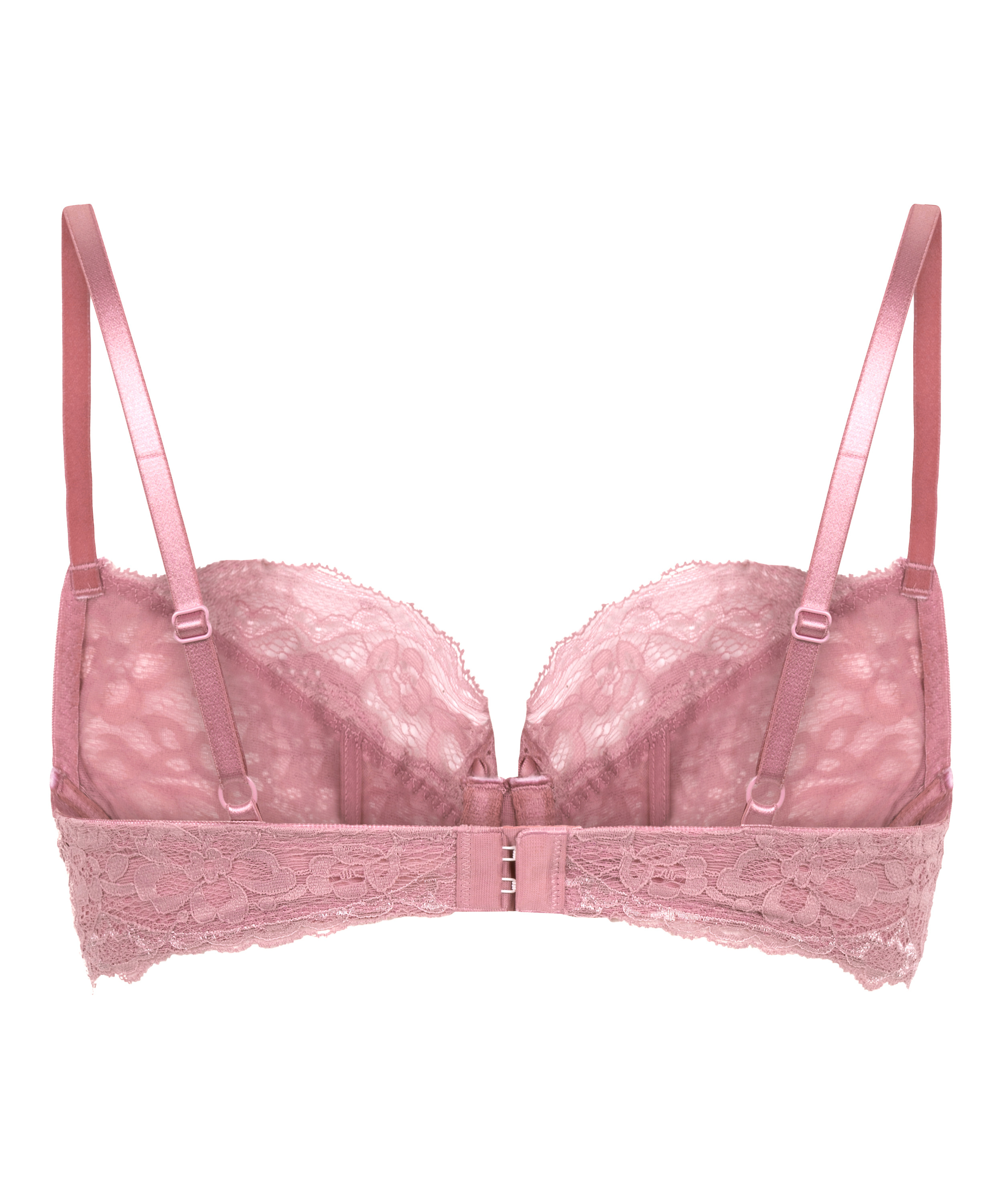 Marine Non-Padded Underwired Bra, Pink, main