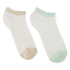 2 pairs of ribbed socks, White