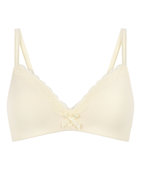 Lola Padded Non-Wired Bra, Yellow