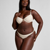 Crochet Bikini Bottoms, White