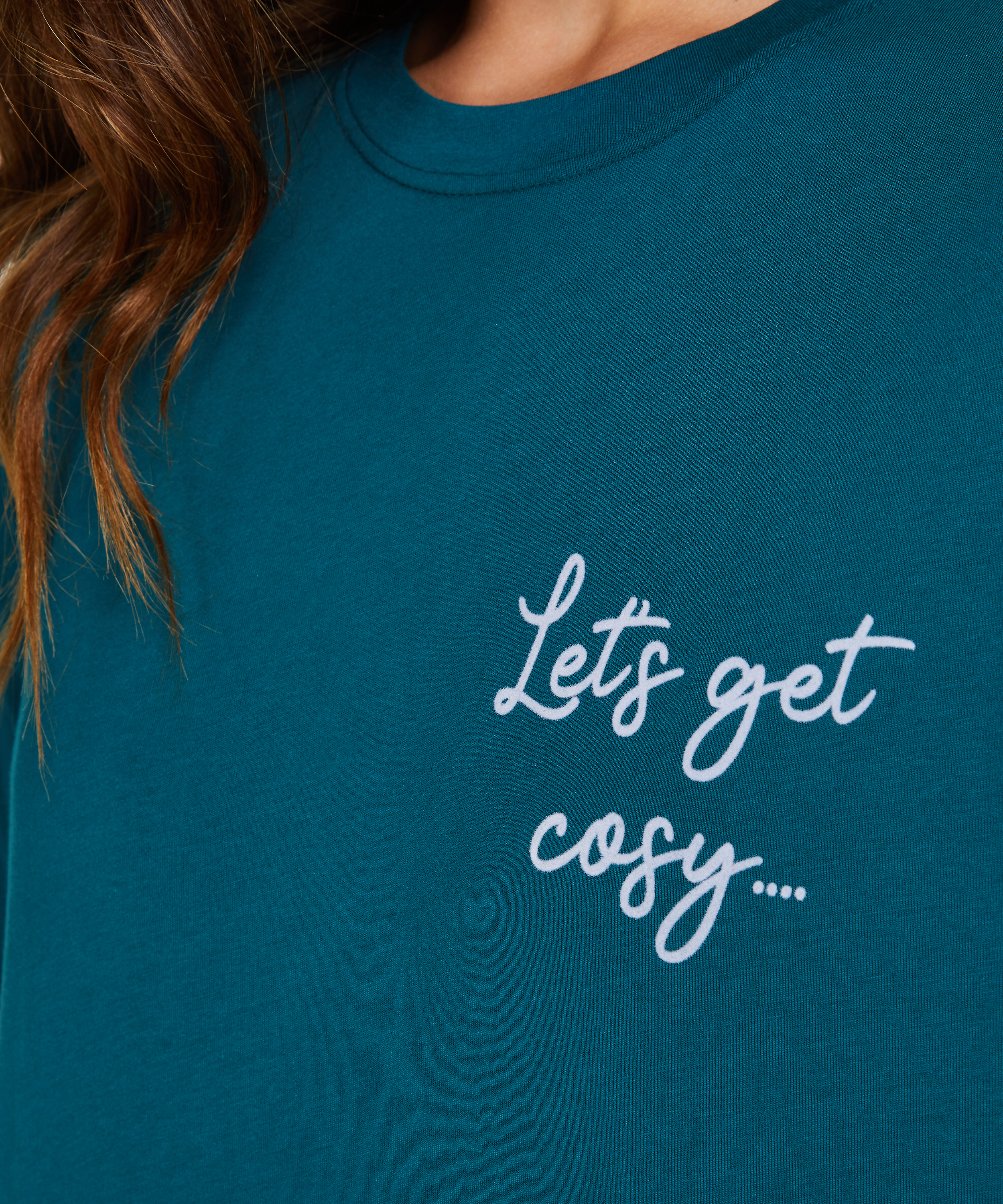 Pyjama set, Blue, main