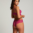 Shiloh Padded Longline Non-Underwired Bra, Pink