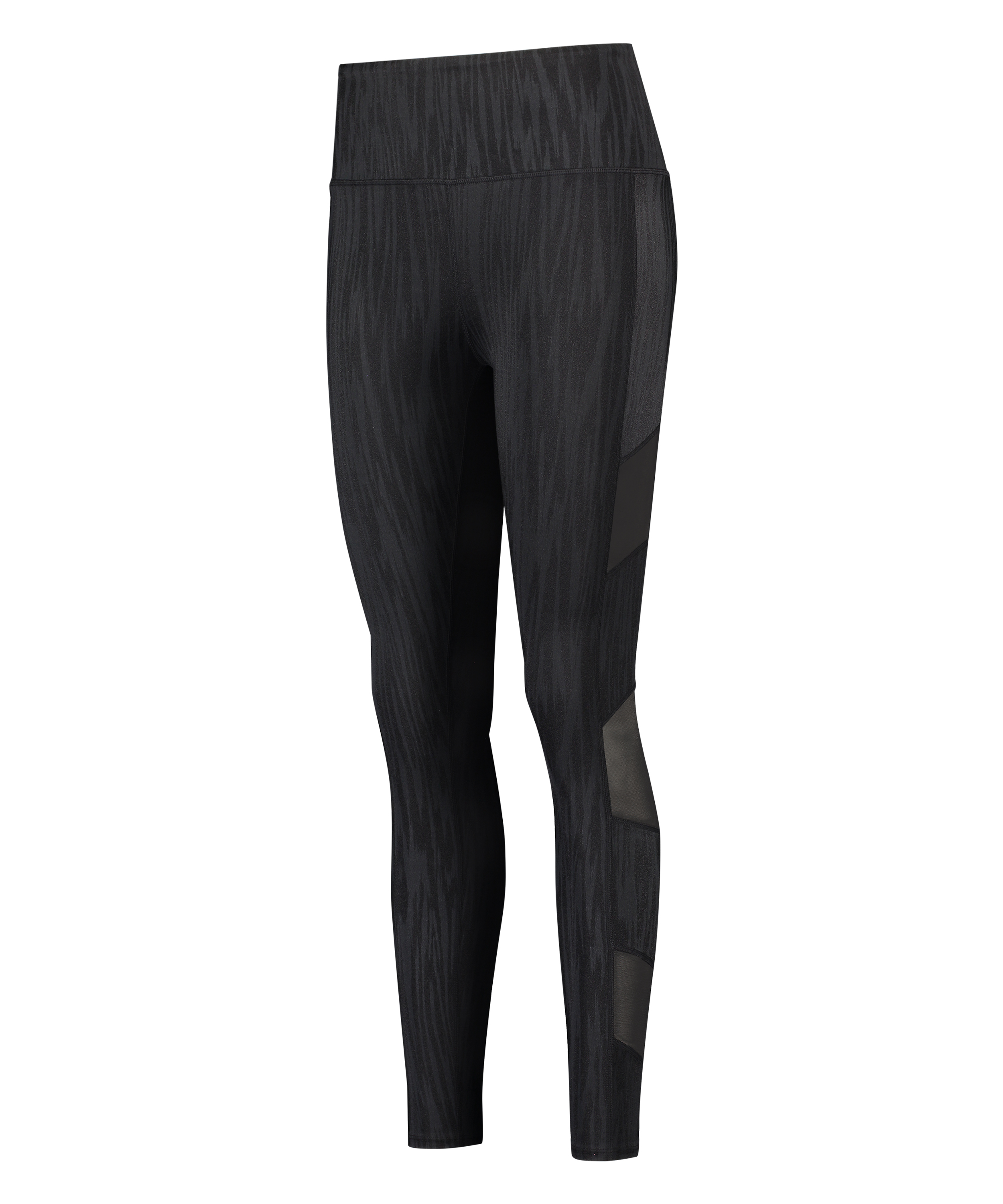 HKMX High waisted sport legging Mojave, Black, main