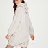 Snuggle Fleece Dress, Beige