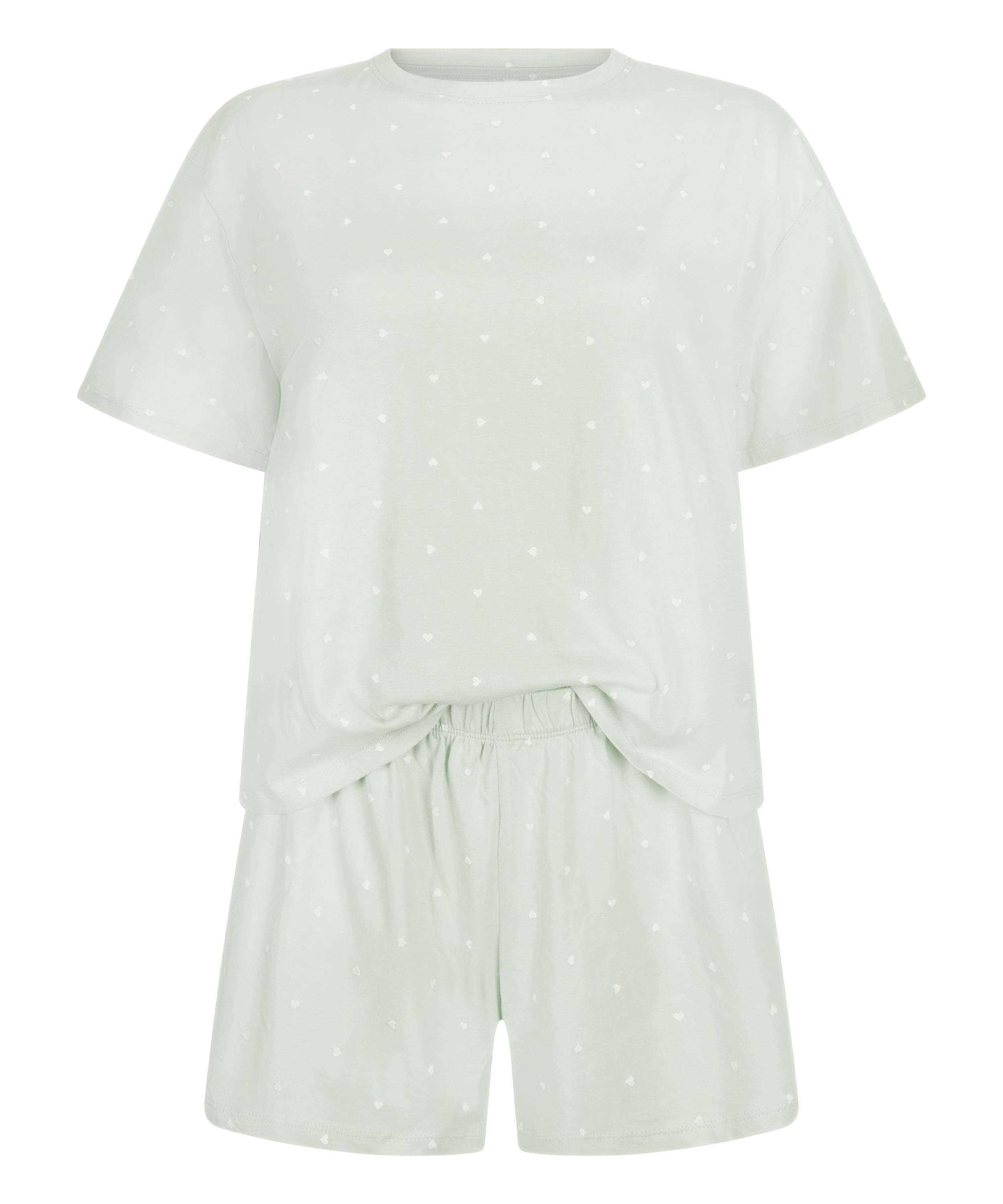 Pyjamaset Cotton, Green, main