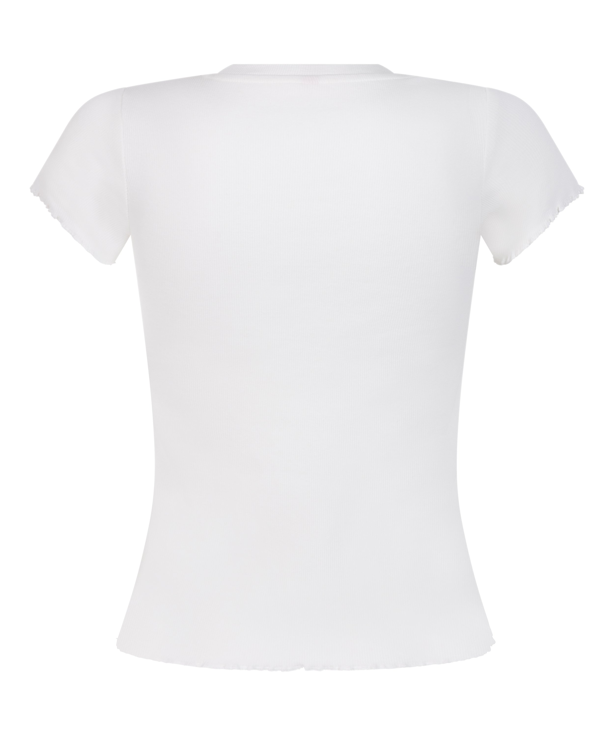 Short Sleeve Cotton Shirt, White, main