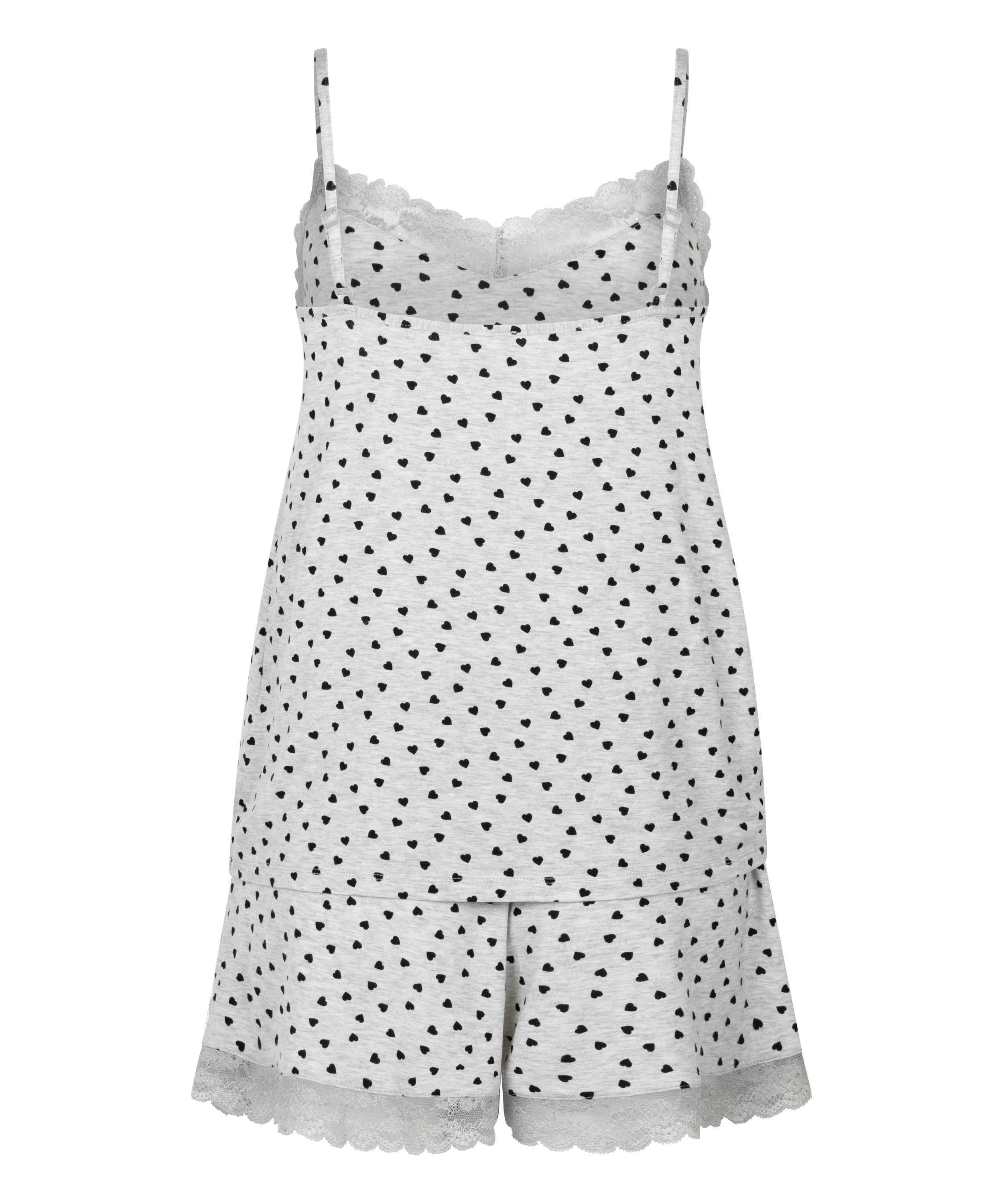 Cami Short Pyjama Set, Gray, main