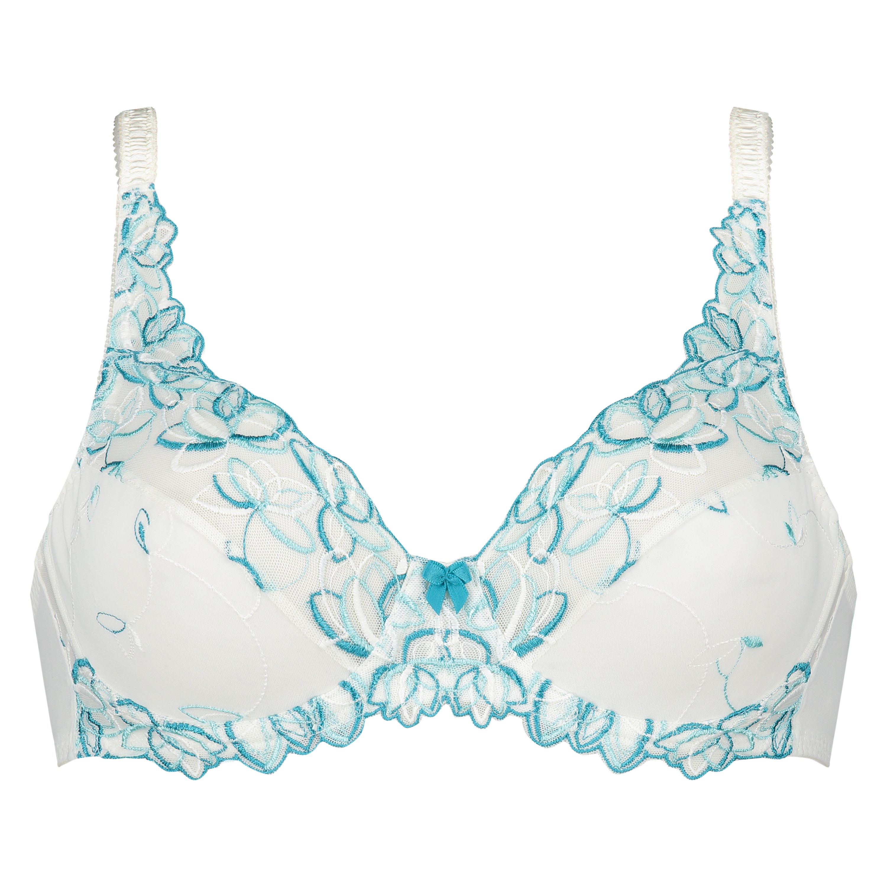 Diva Non-Padded Underwired Bra, White, main