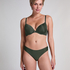 Invisible Lace Back Brazilian, Green