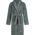 Fleece Bathrobe Short, Green