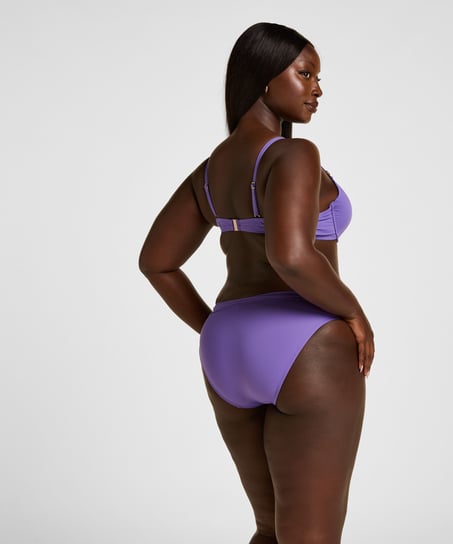 Luxe Rio Bikini Bottom, Purple