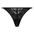 Sabrina Highleg Thong, Black