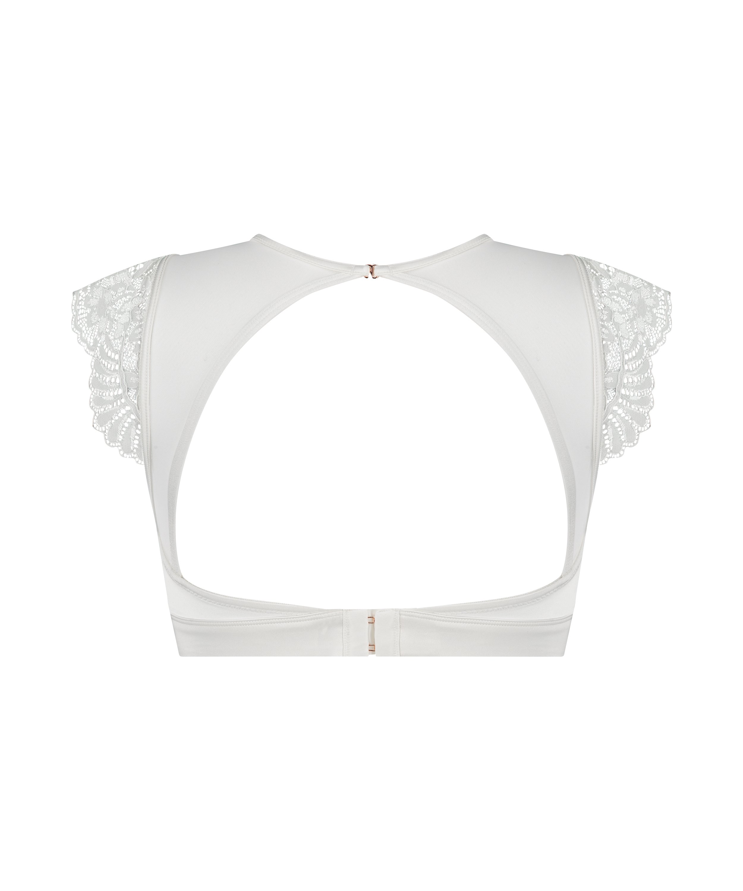 Indigo Bralette, White, main