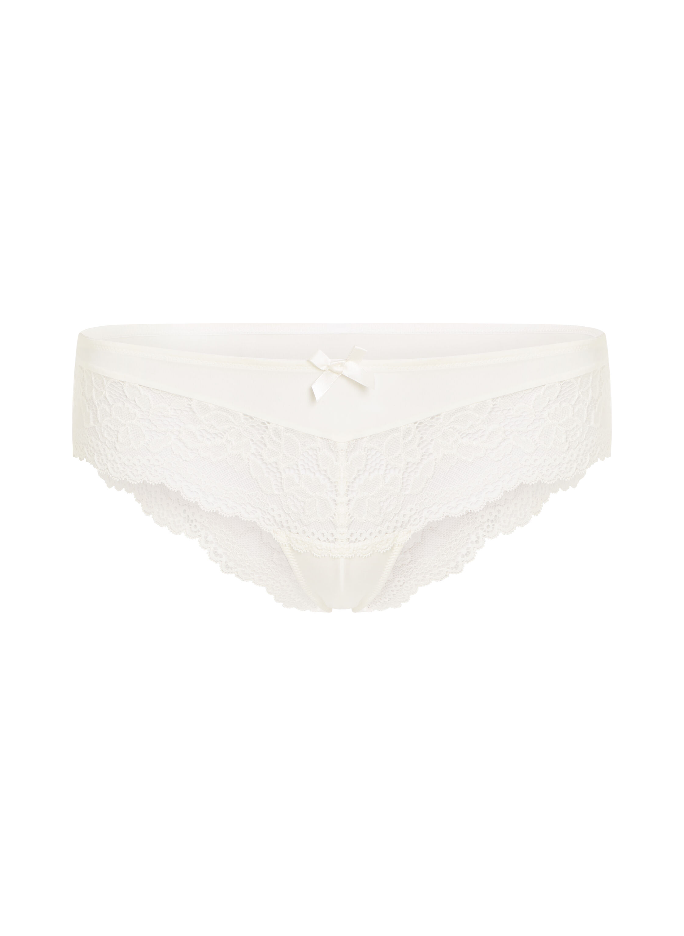 Valencia Brazilian Shorts, White
