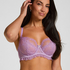 Non-Padded Underwired Bra Naomi, Purple