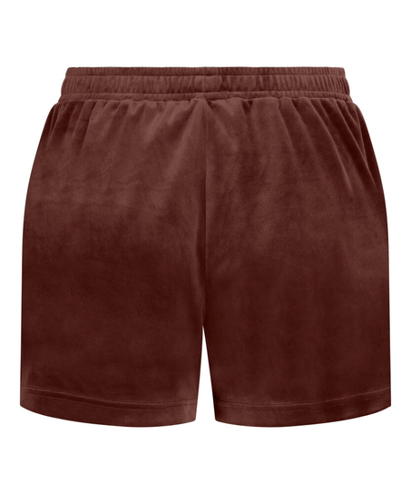 Velvet Pocket shorts, Green