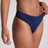 Dianne High Leg Thong, Blue