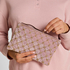 Beaded Pouch, Pink