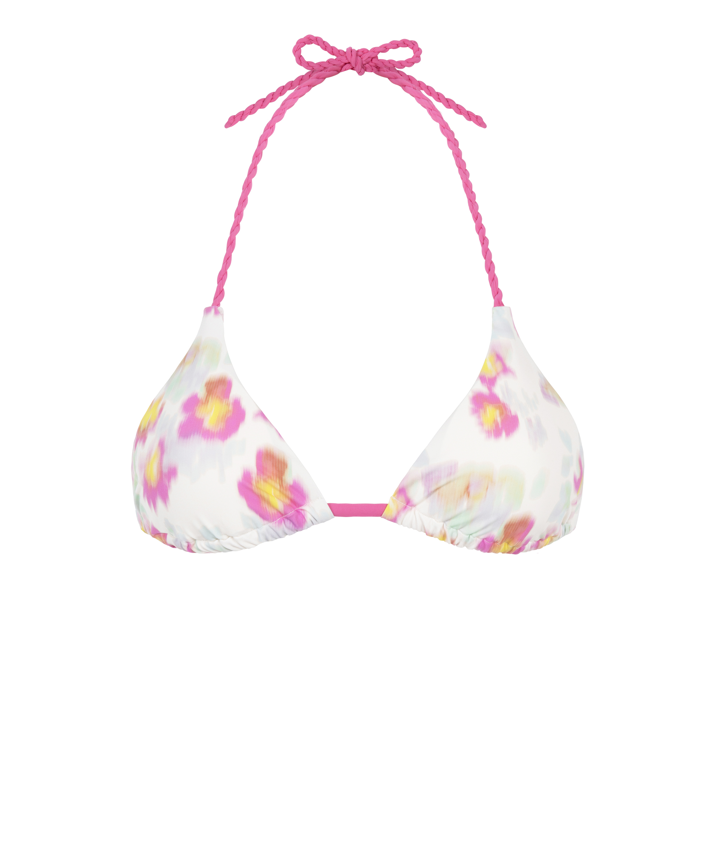 Madeira Triangle Bikini Top, Pink, main