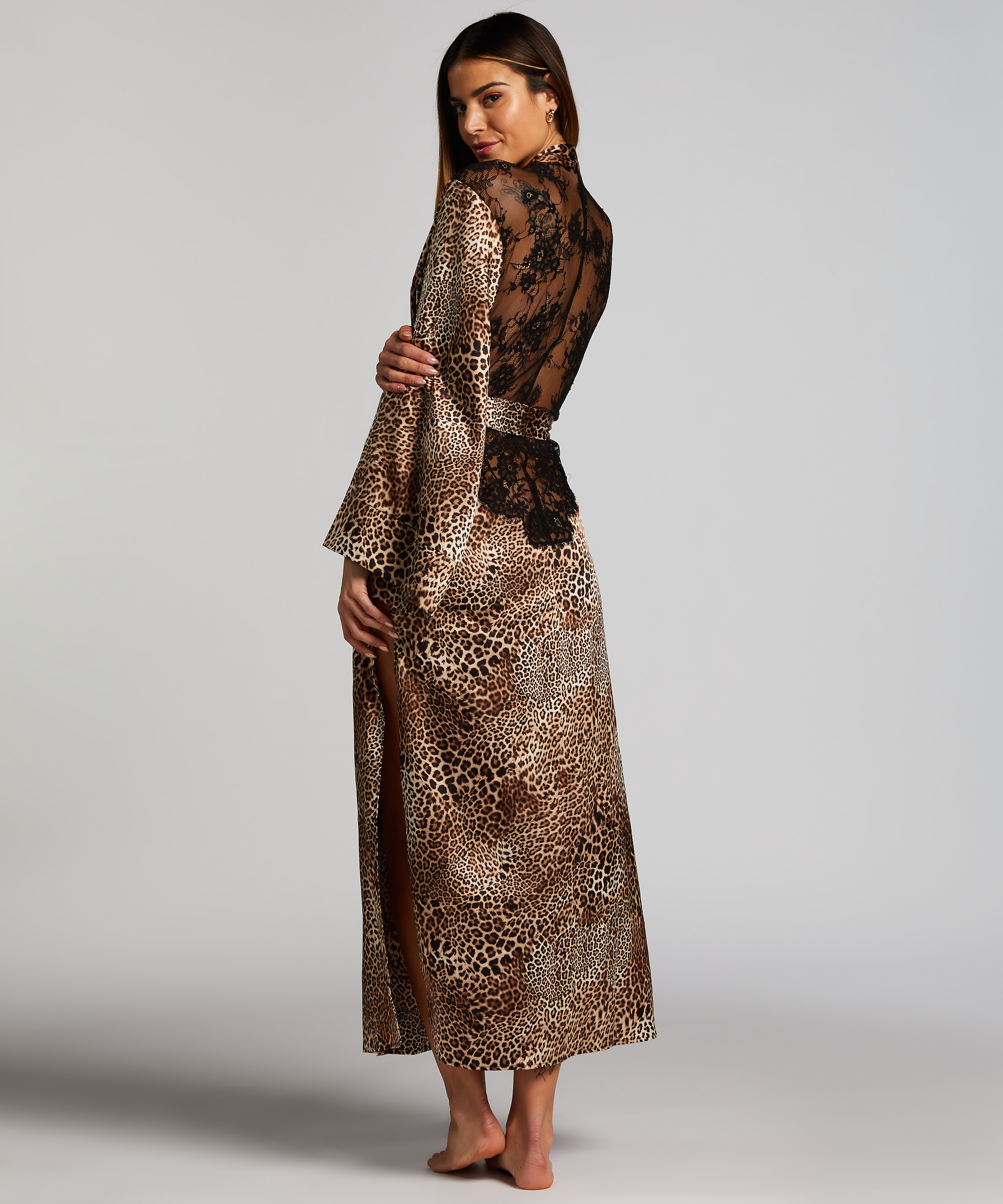 Leo Maya Kimono, Black, main